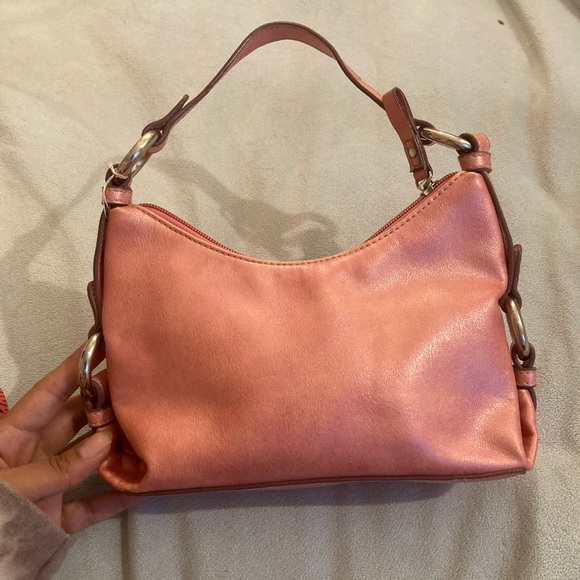 Vintage Tommy Hilfiger Pink Leather Mini Purse - Picture 5 of 8